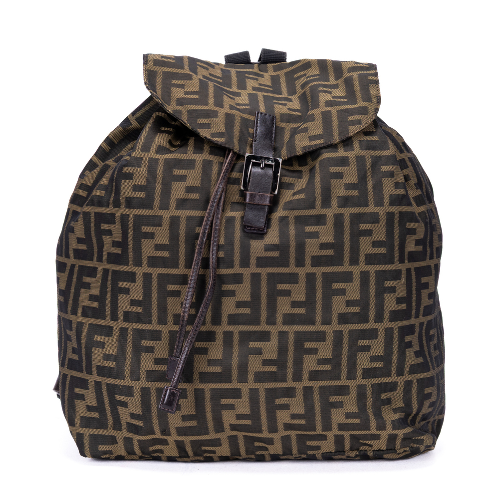 Fendi Zucca Pattern Backpack